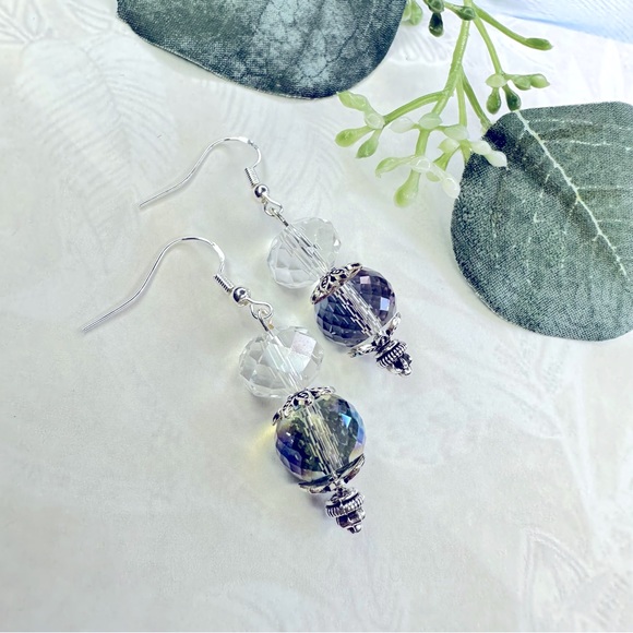 3/$25 Faceted Glass Earrings - Pick Your Fave! - Picture 11 of 16